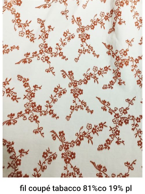 Tessuto fil coupè tabacco Laboratorio Capri | FILCOUPÈTABACCOTABACCO